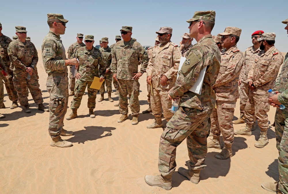 U.S., Kuwait Leaders Observe Inaugural Live Fire Demonstration