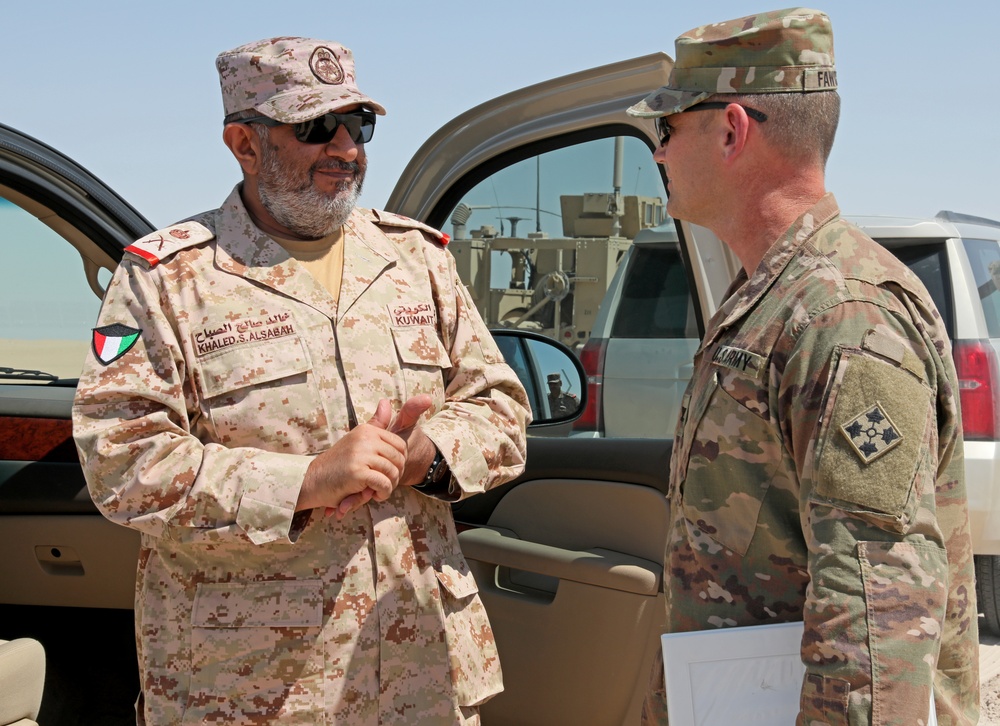 U.S., Kuwait Leaders Observe Inaugural Live Fire Demonstration