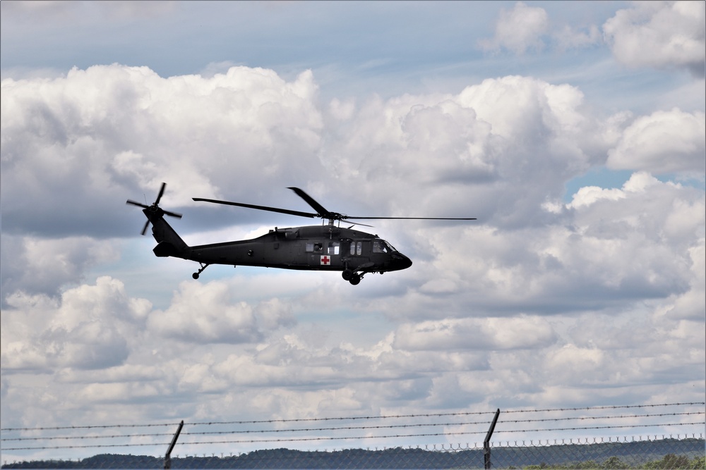 Wisconsin National Guard holds UH-60 Black Hawk training ops at Fort McCoy