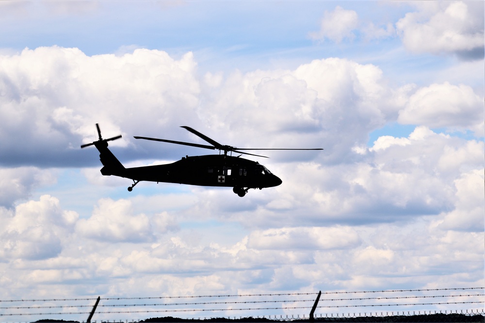 Wisconsin National Guard holds UH-60 Black Hawk training ops at Fort McCoy