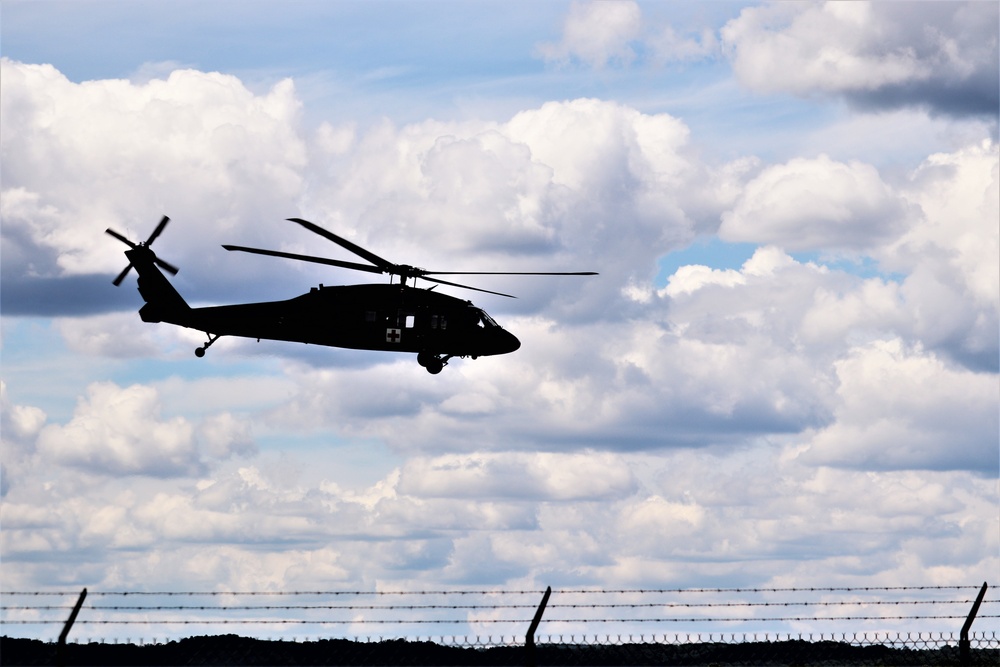 Wisconsin National Guard holds UH-60 Black Hawk training ops at Fort McCoy
