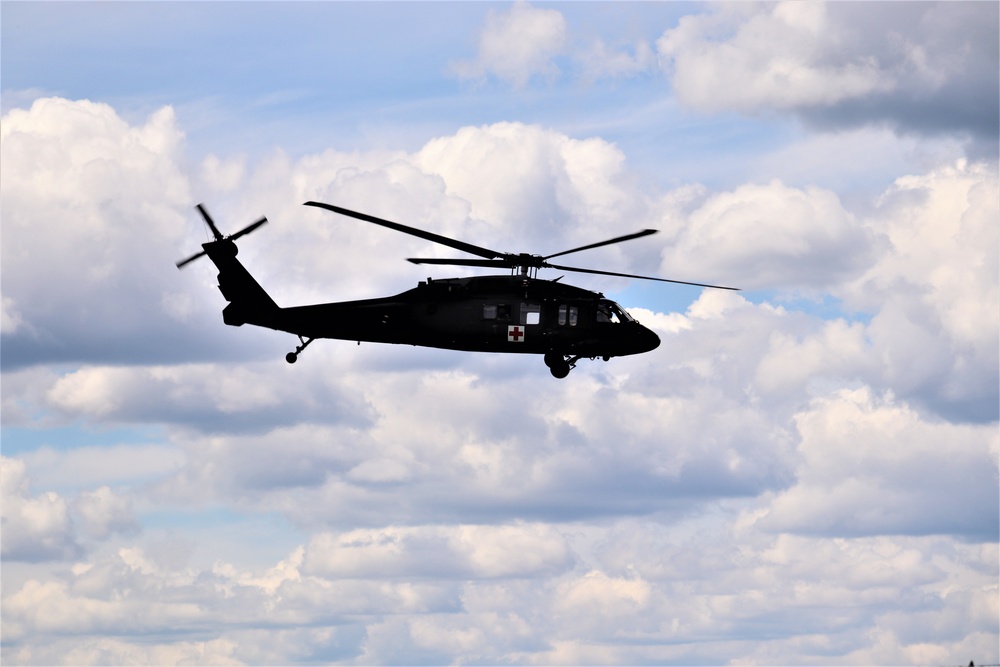 Wisconsin National Guard holds UH-60 Black Hawk training ops at Fort McCoy