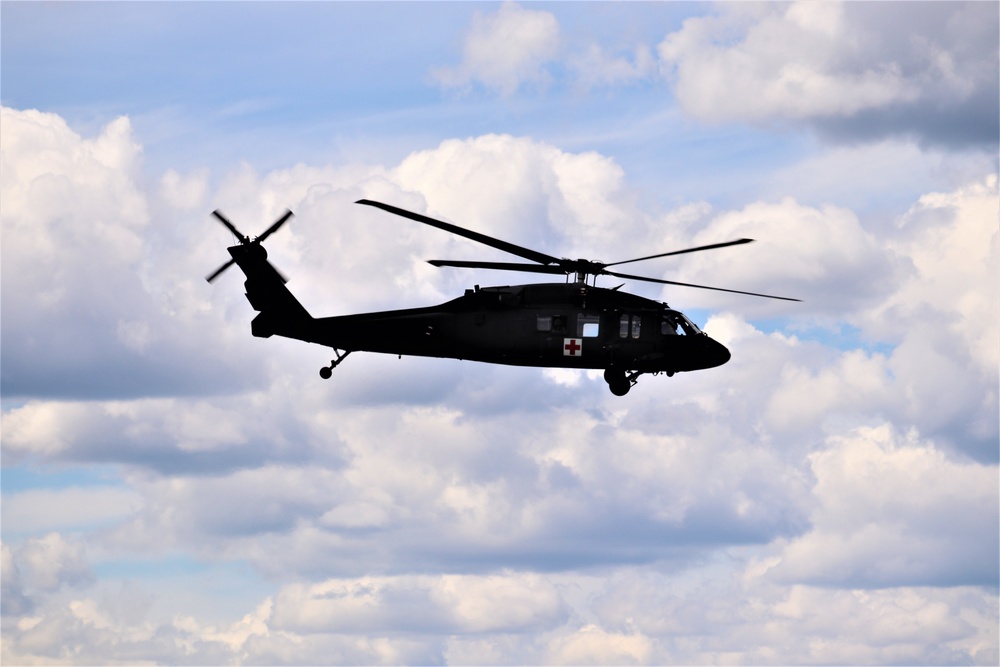 Wisconsin National Guard holds UH-60 Black Hawk training ops at Fort McCoy