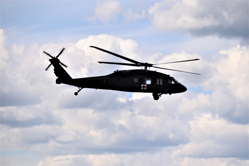 Wisconsin National Guard holds UH-60 Black Hawk training ops at Fort McCoy