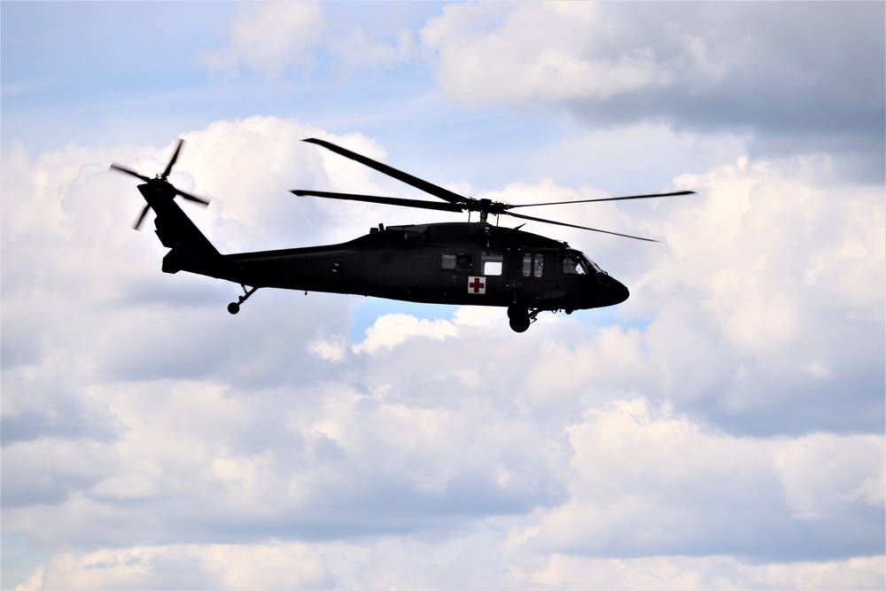 Wisconsin National Guard holds UH-60 Black Hawk training ops at Fort McCoy