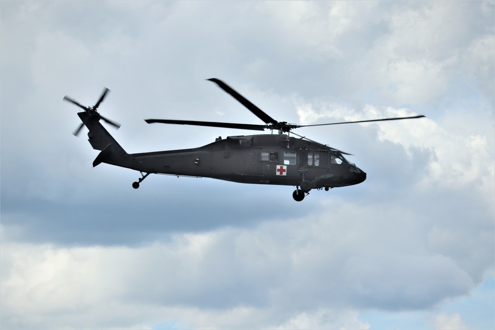 Wisconsin National Guard holds UH-60 Black Hawk training ops at Fort McCoy