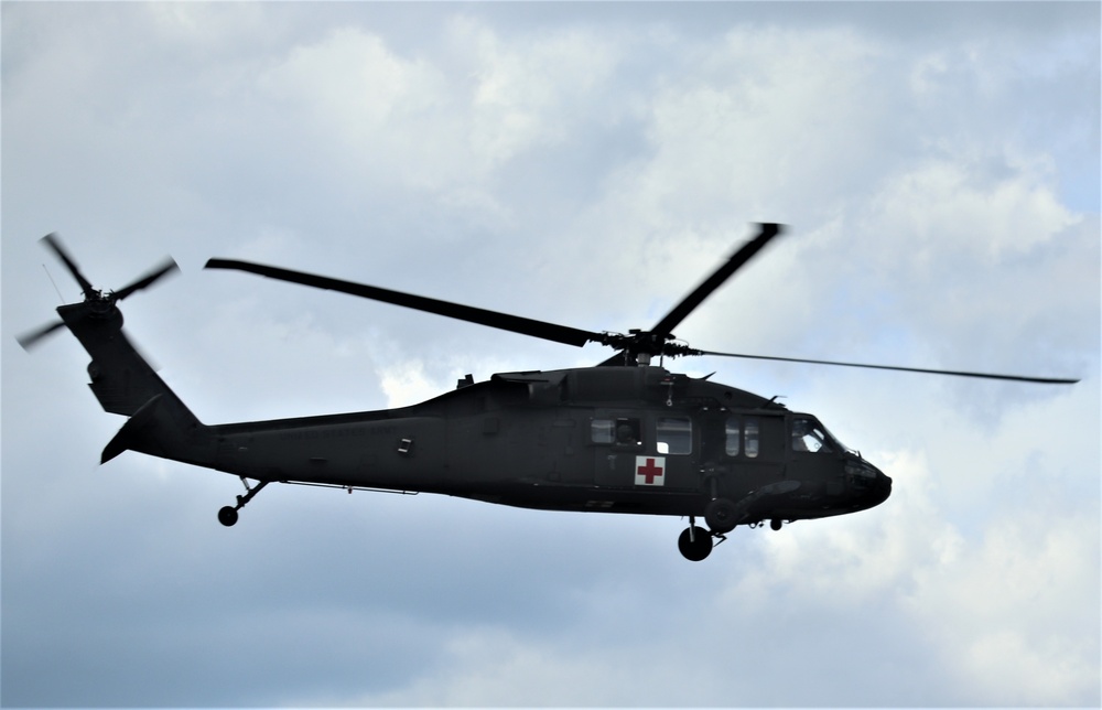 Wisconsin National Guard holds UH-60 Black Hawk training ops at Fort McCoy