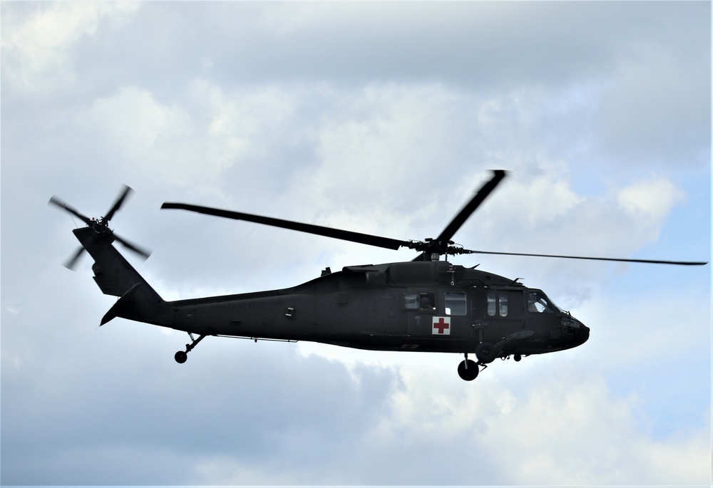 Wisconsin National Guard holds UH-60 Black Hawk training ops at Fort McCoy
