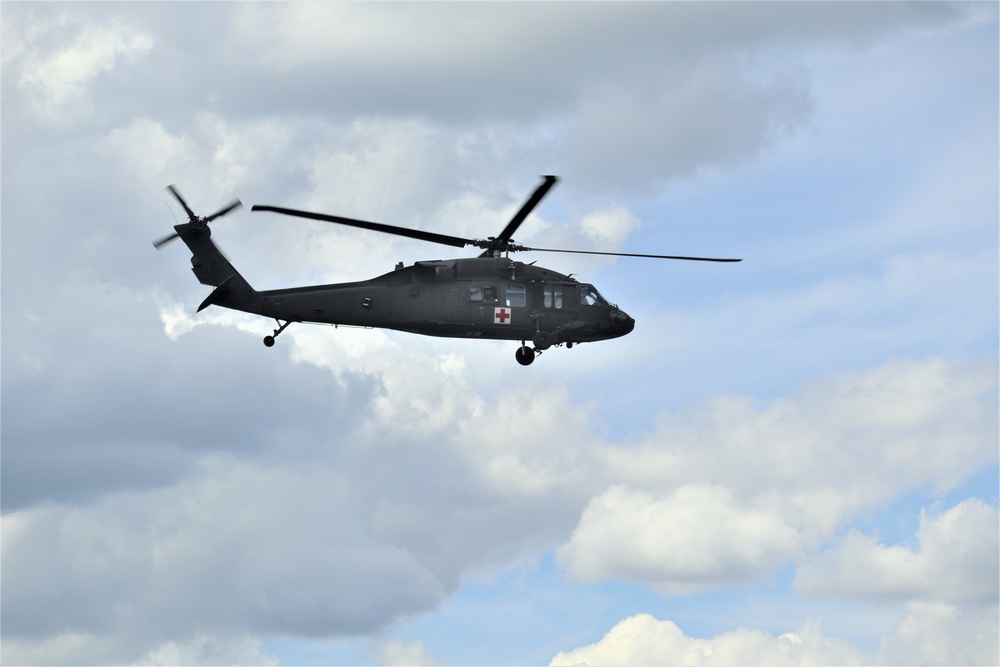 Wisconsin National Guard holds UH-60 Black Hawk training ops at Fort McCoy