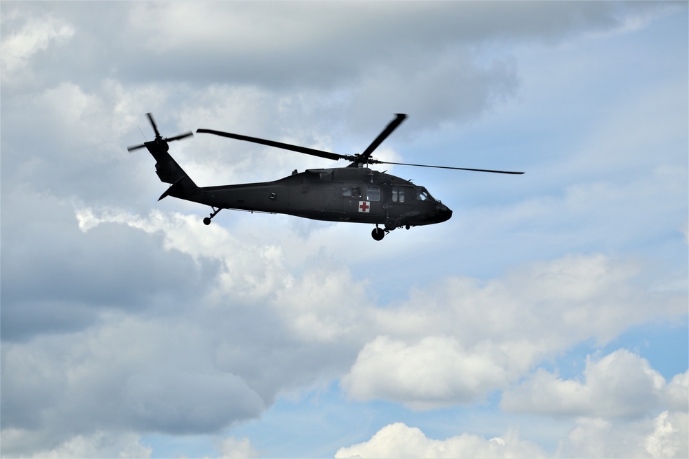 Wisconsin National Guard holds UH-60 Black Hawk training ops at Fort McCoy