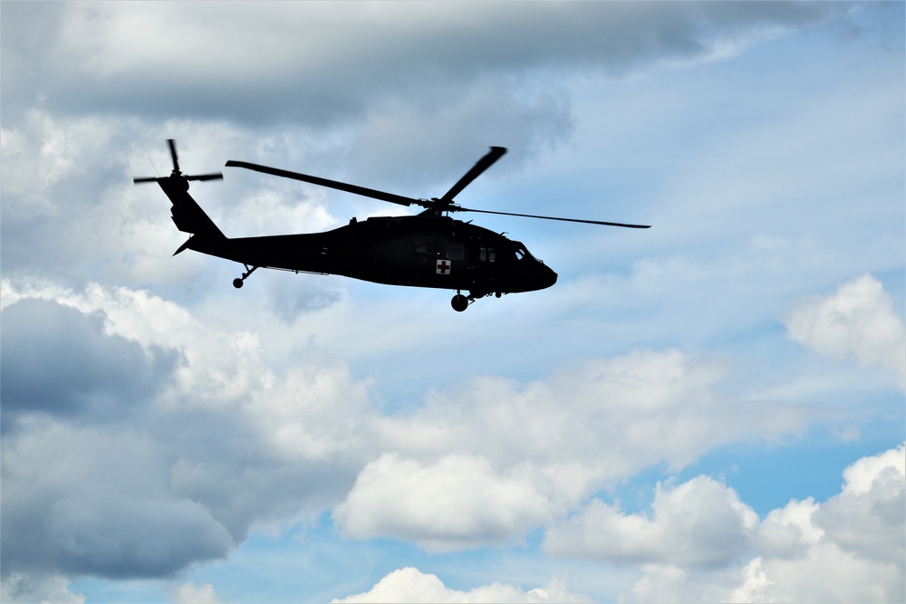 Wisconsin National Guard holds UH-60 Black Hawk training ops at Fort McCoy