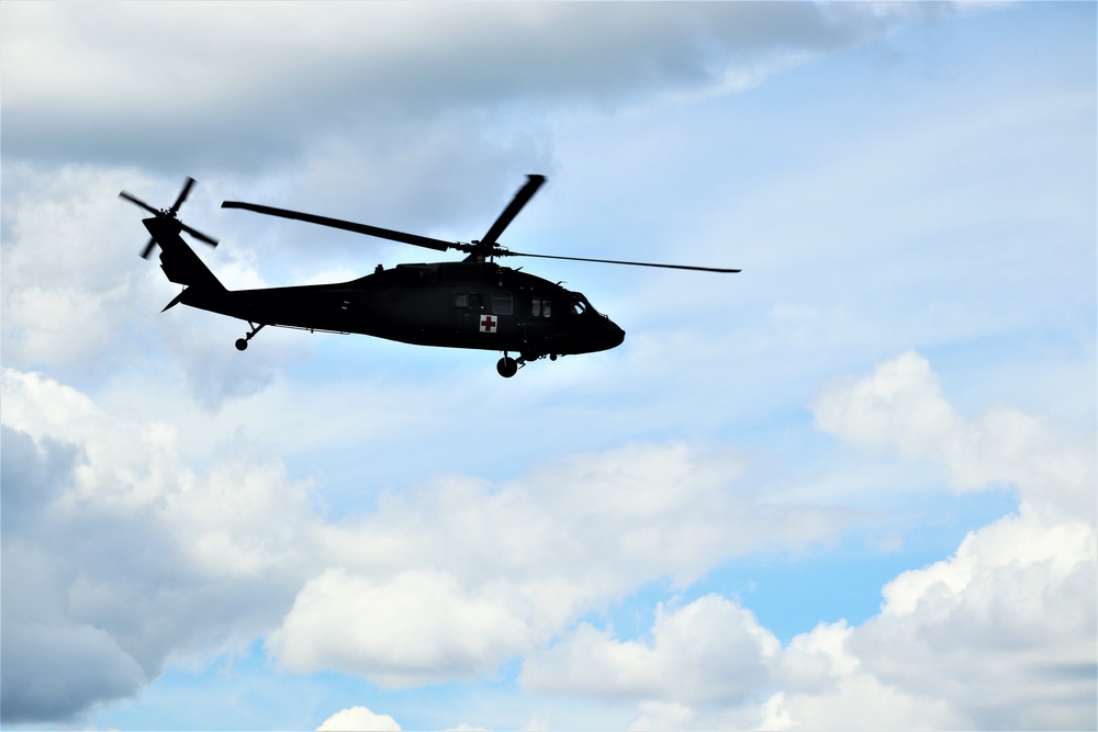 Wisconsin National Guard holds UH-60 Black Hawk training ops at Fort McCoy