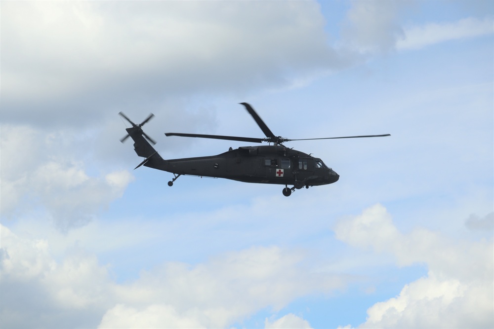 Wisconsin National Guard holds UH-60 Black Hawk training ops at Fort McCoy