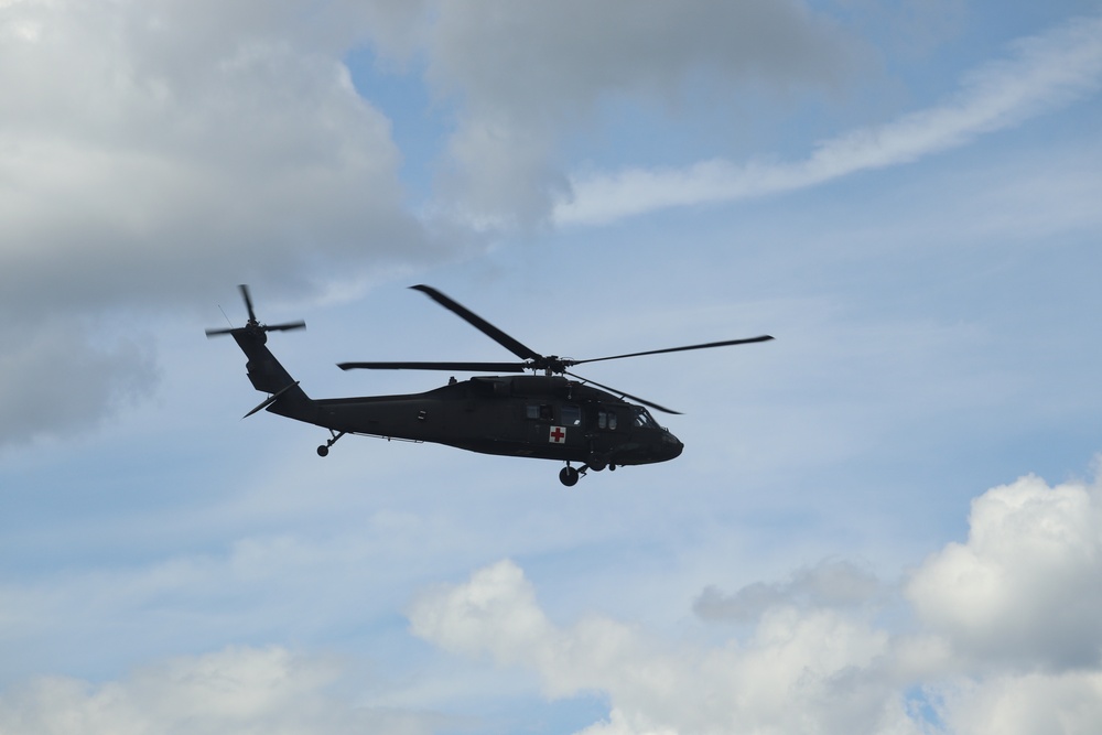 Wisconsin National Guard holds UH-60 Black Hawk training ops at Fort McCoy