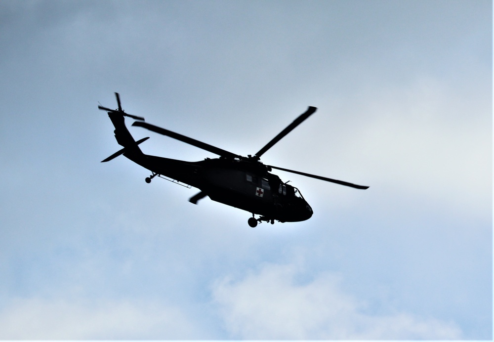 Wisconsin National Guard holds UH-60 Black Hawk training ops at Fort McCoy