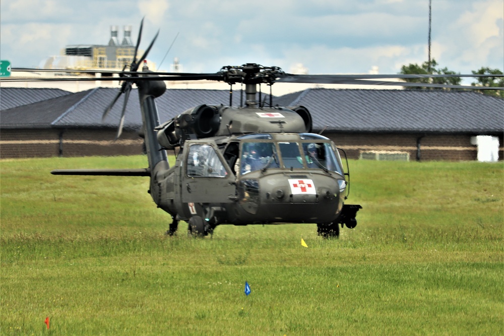 Wisconsin National Guard holds UH-60 Black Hawk training ops at Fort McCoy