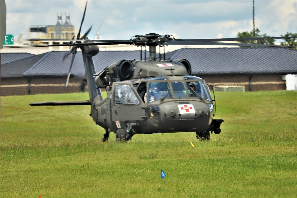 Wisconsin National Guard holds UH-60 Black Hawk training ops at Fort McCoy