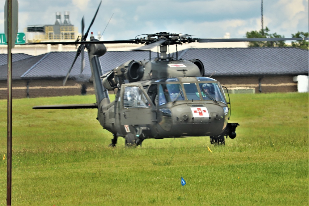 Wisconsin National Guard holds UH-60 Black Hawk training ops at Fort McCoy