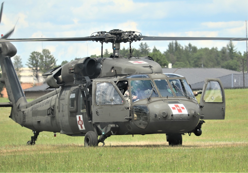 Wisconsin National Guard holds UH-60 Black Hawk training ops at Fort McCoy