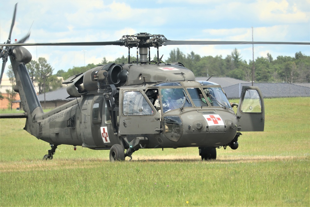 Wisconsin National Guard holds UH-60 Black Hawk training ops at Fort McCoy
