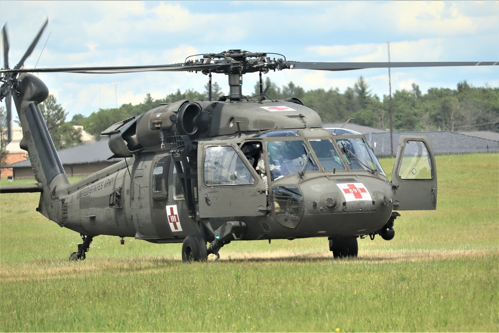 Wisconsin National Guard holds UH-60 Black Hawk training ops at Fort McCoy