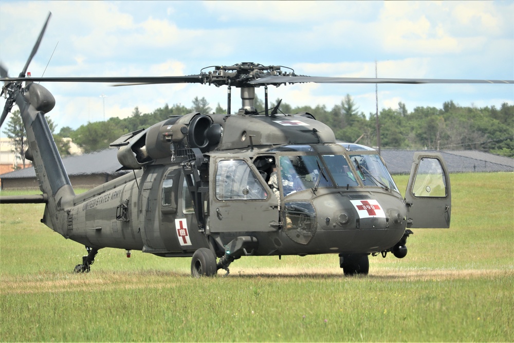 Wisconsin National Guard holds UH-60 Black Hawk training ops at Fort McCoy