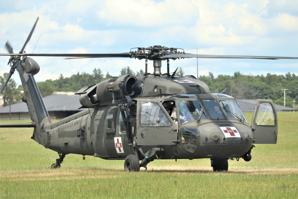 Wisconsin National Guard holds UH-60 Black Hawk training ops at Fort McCoy