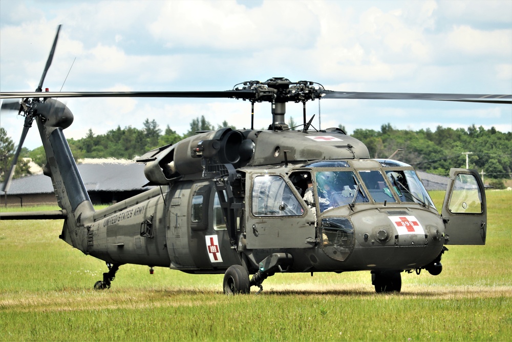 Wisconsin National Guard holds UH-60 Black Hawk training ops at Fort McCoy