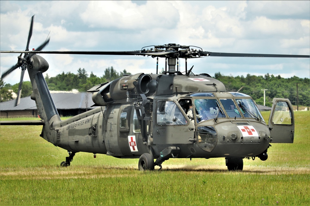 Wisconsin National Guard holds UH-60 Black Hawk training ops at Fort McCoy