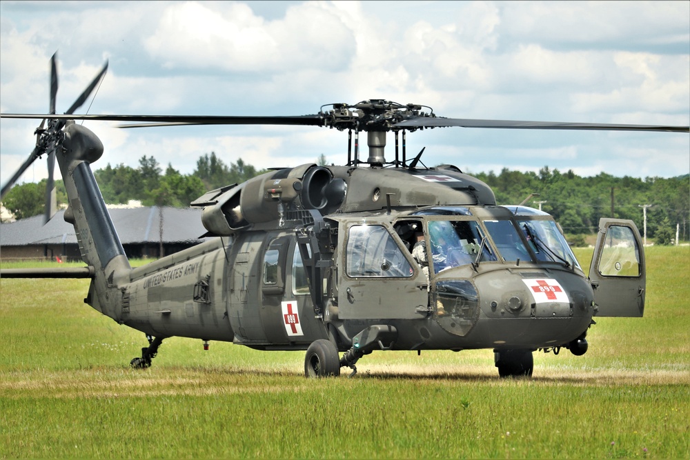 Wisconsin National Guard holds UH-60 Black Hawk training ops at Fort McCoy