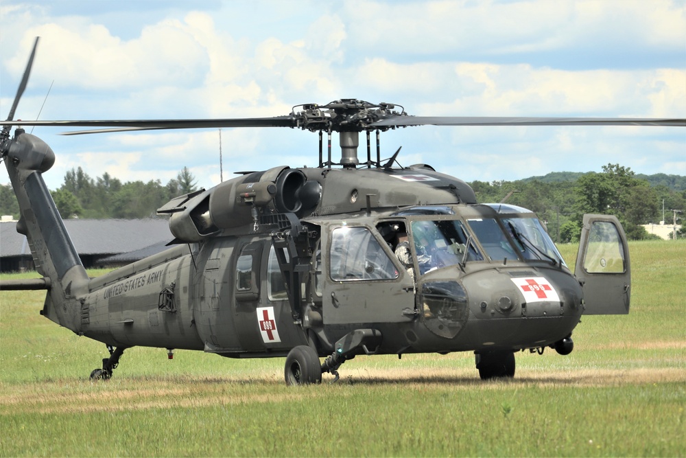 Wisconsin National Guard holds UH-60 Black Hawk training ops at Fort McCoy