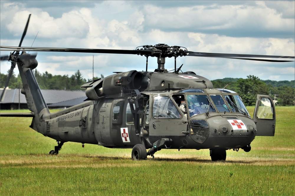 Wisconsin National Guard holds UH-60 Black Hawk training ops at Fort McCoy