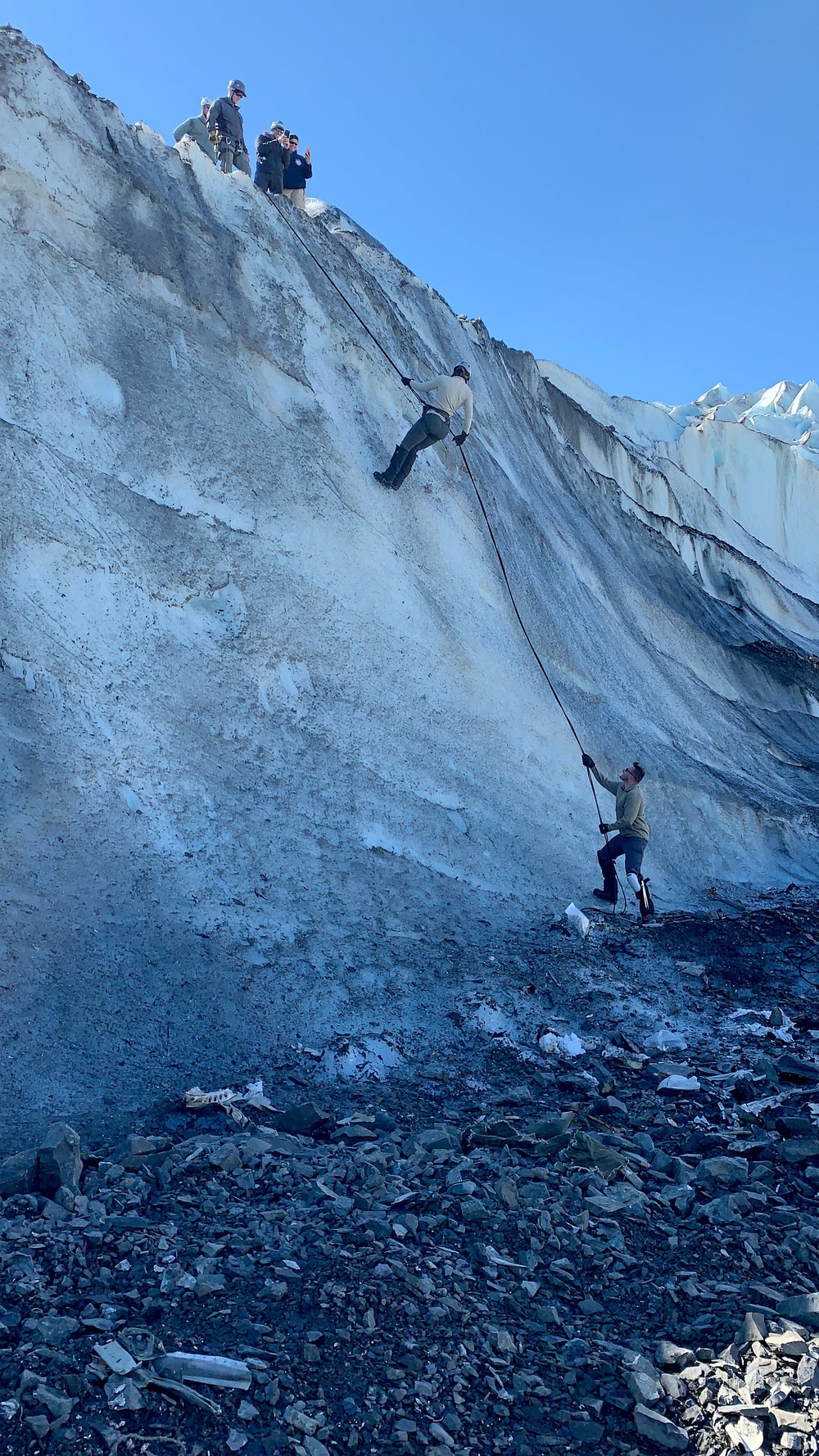 Colony Glacier Part 1: Joint team unearths lost service members