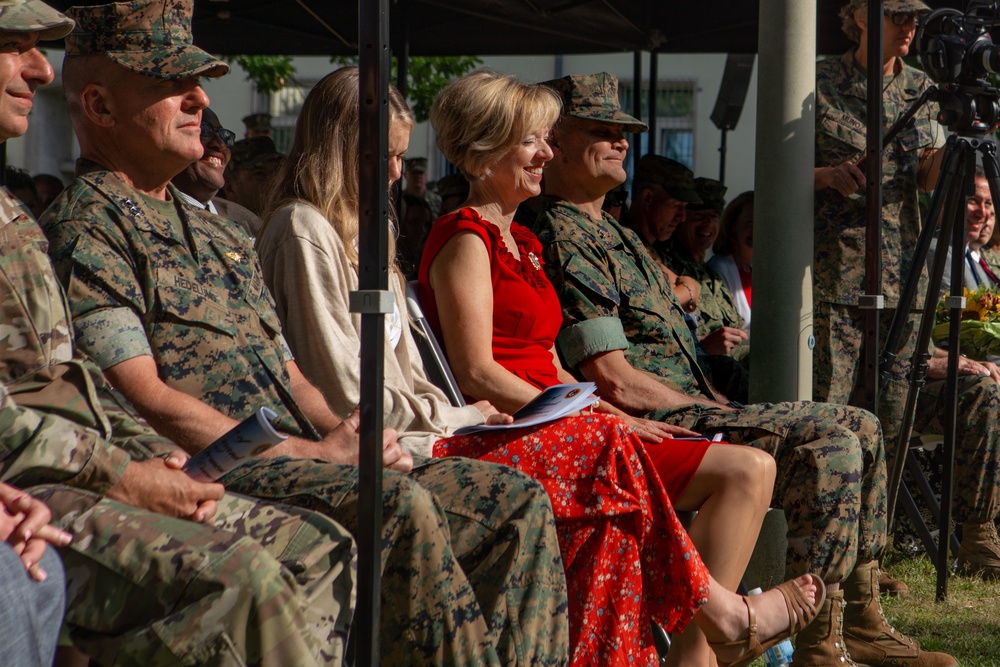 Marine Forces Europe and Africa Change of Command