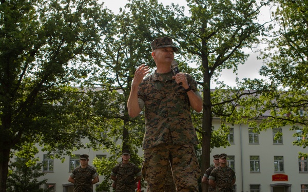 Marine Forces Europe and Africa Change of Command
