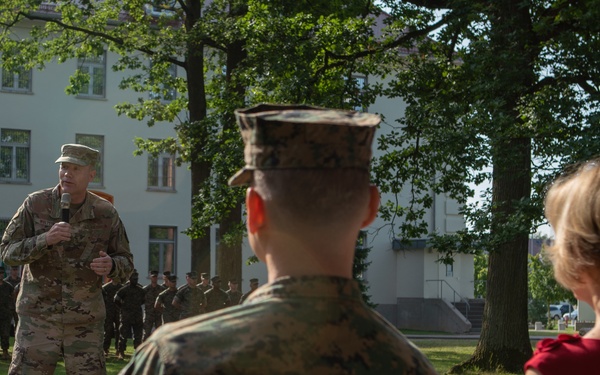 Marine Forces Europe and Africa Change of Command