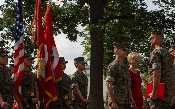 Marine Forces Europe and Africa Change of Command