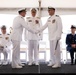 Coast Guard Cutter Escanaba holds a change-of-command ceremony