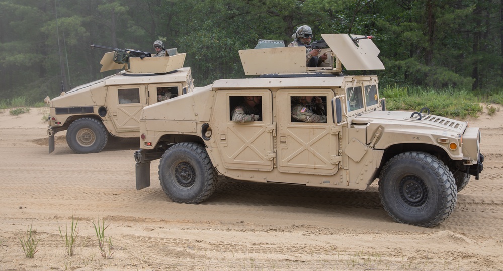 753rd Quartermaster Company Convoy Training