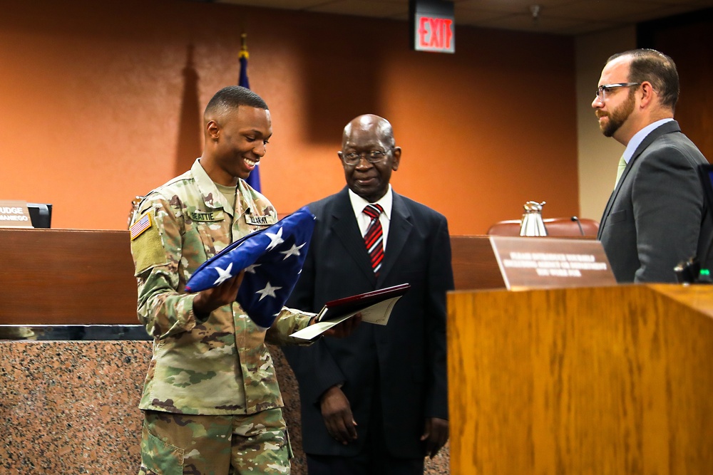 Strong Community: Commissioner's court recognizes 2019 Warrior of the Year