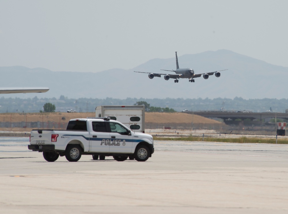 Col. Daniel Boyack completes fini-flight