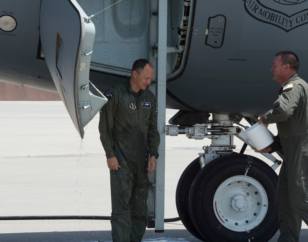Col. Daniel Boyack completes fini-flight