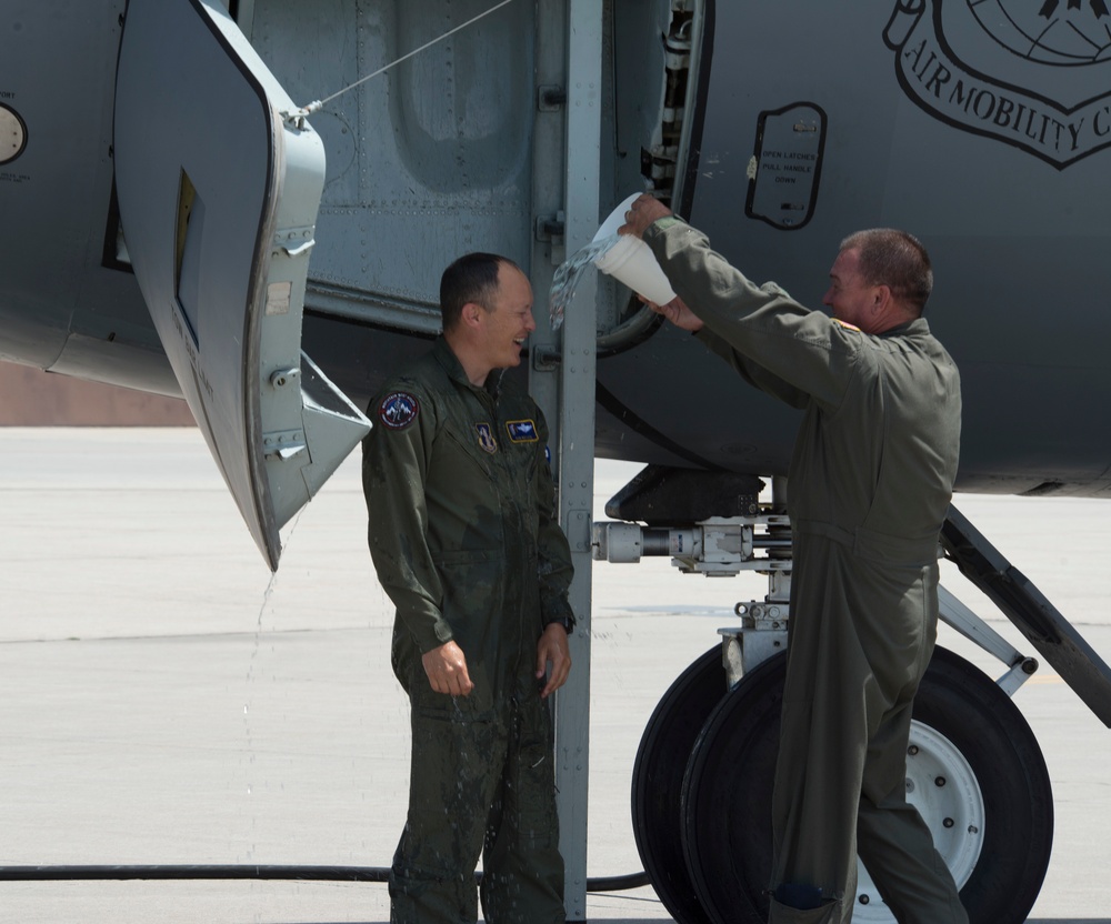 Col. Daniel Boyack completes fini-flight