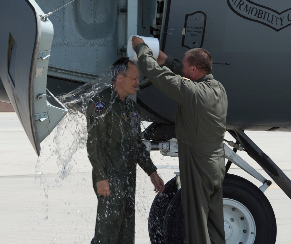 Col. Daniel Boyack completes fini-flight