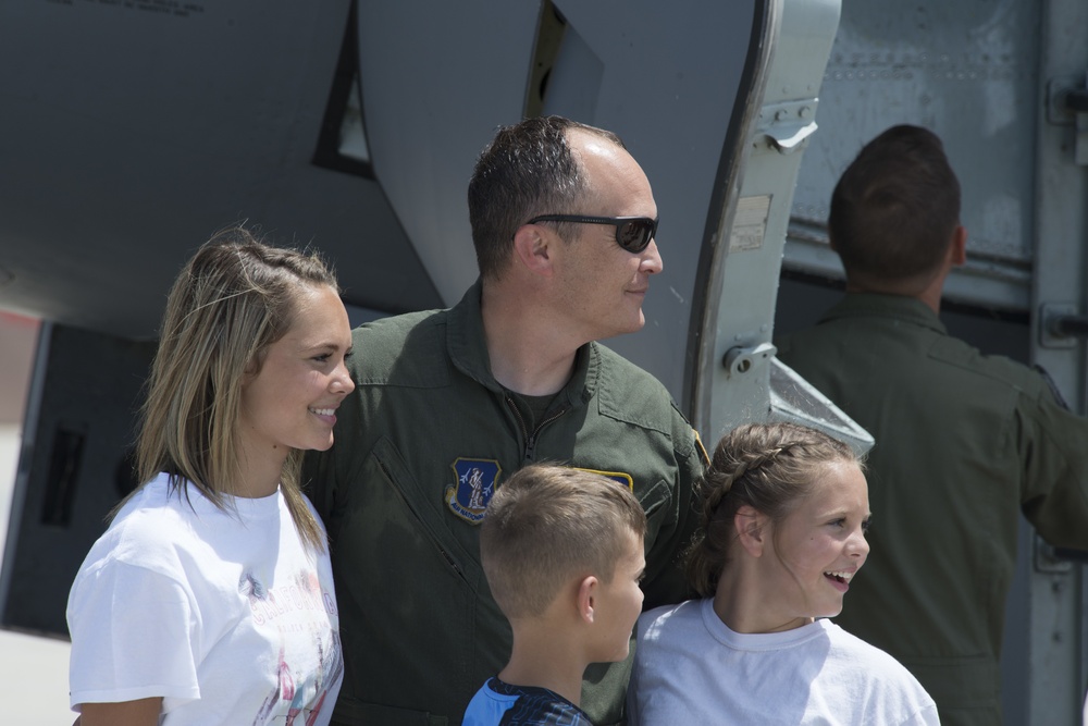 Col. Daniel Boyack completes fini-flight