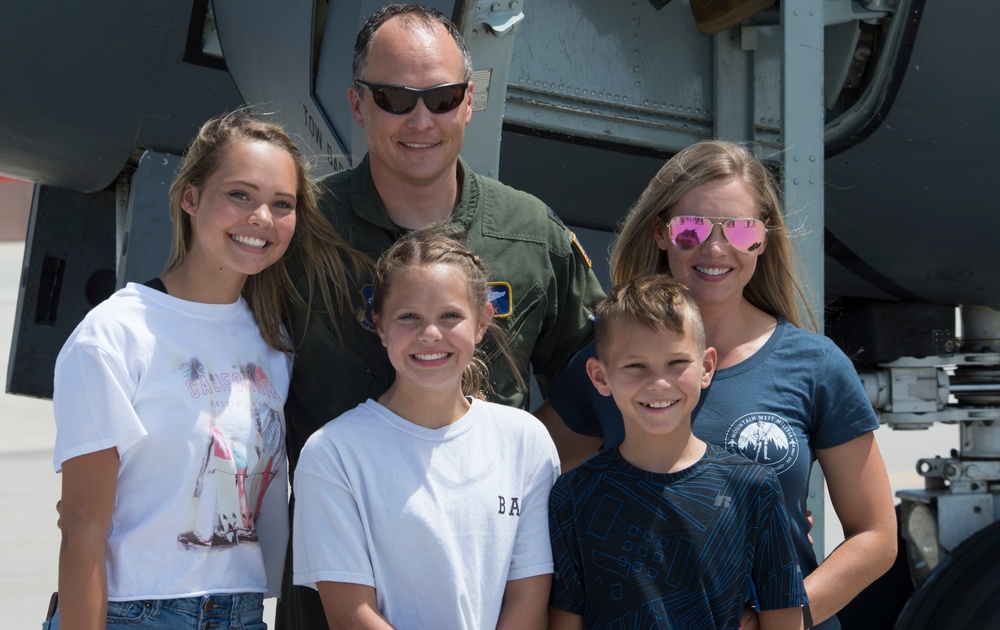 Col. Daniel Boyack completes fini-flight