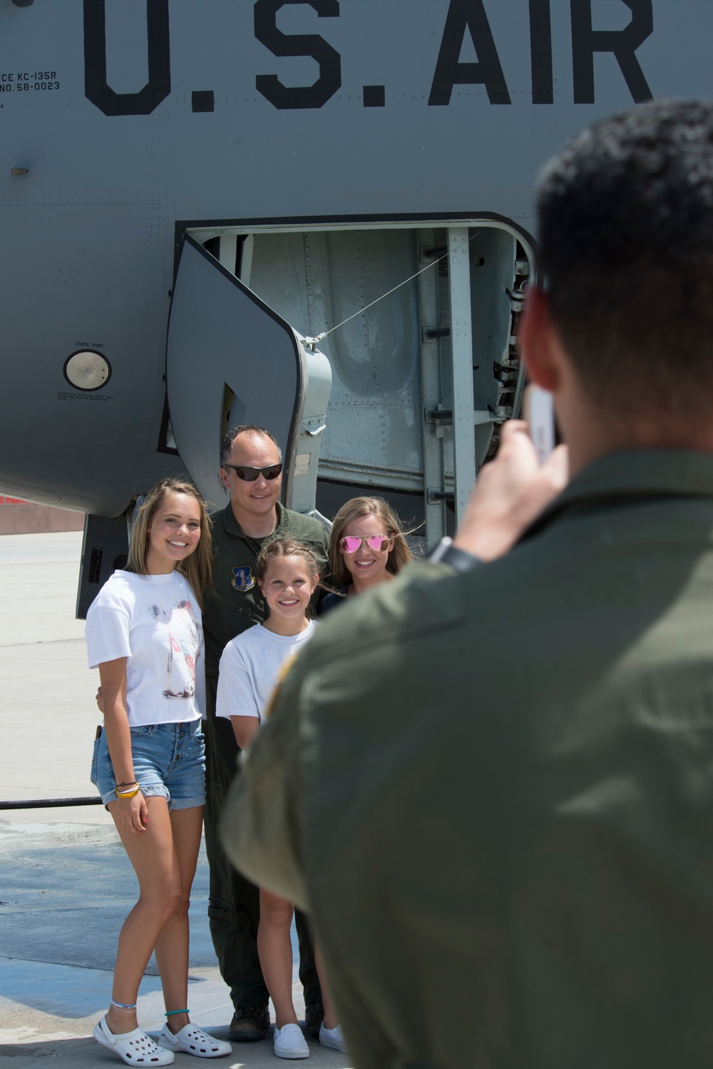 Col. Daniel Boyack completes fini-flight