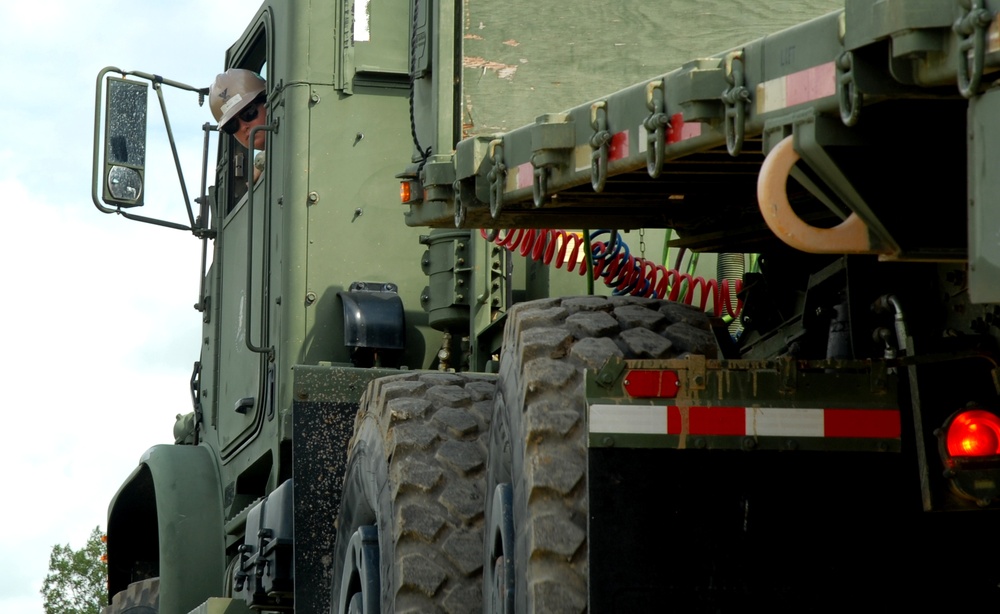 NMCB 1 Builds Medium Girder Bridge