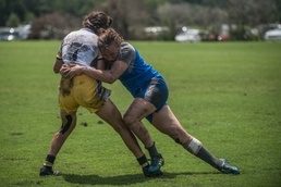 USAF Women's Rugby team competes in DoD tournament