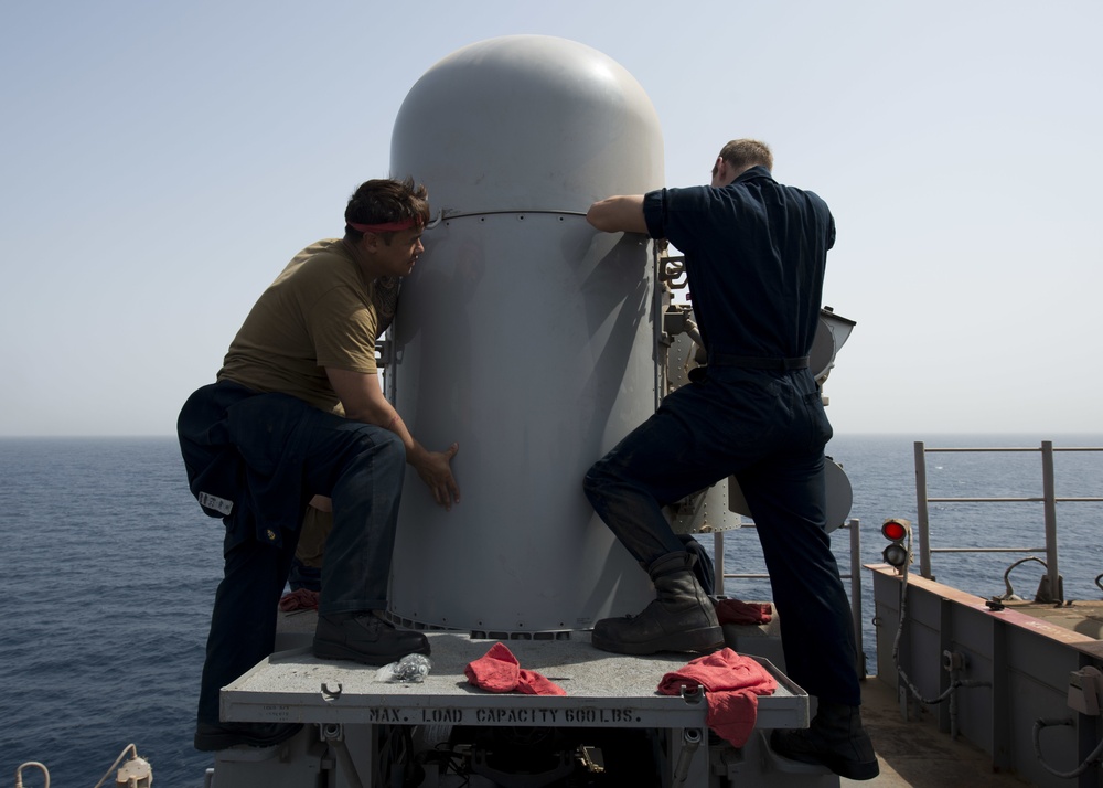 CWIS Maintenance Aboard USS Harper’s Ferry